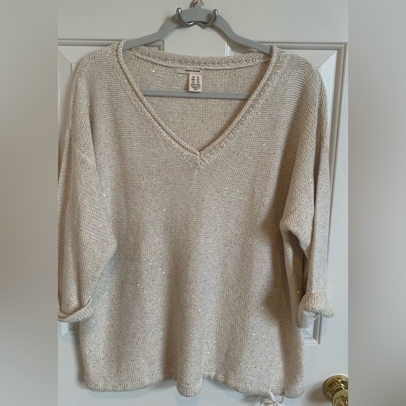 Dkny Sweaters - DKNYJeans sweater. Size XL, champagne color. EUC